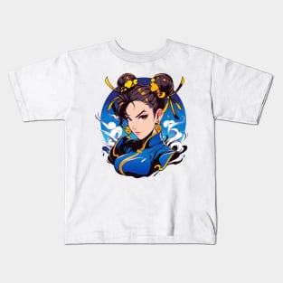 chun li Kids T-Shirt